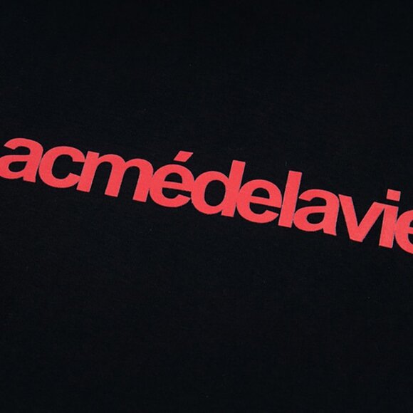 Acme De La Vie Classic Letter Front And Back Print Short Sleeve T-Shirt - Picture 4 of 9